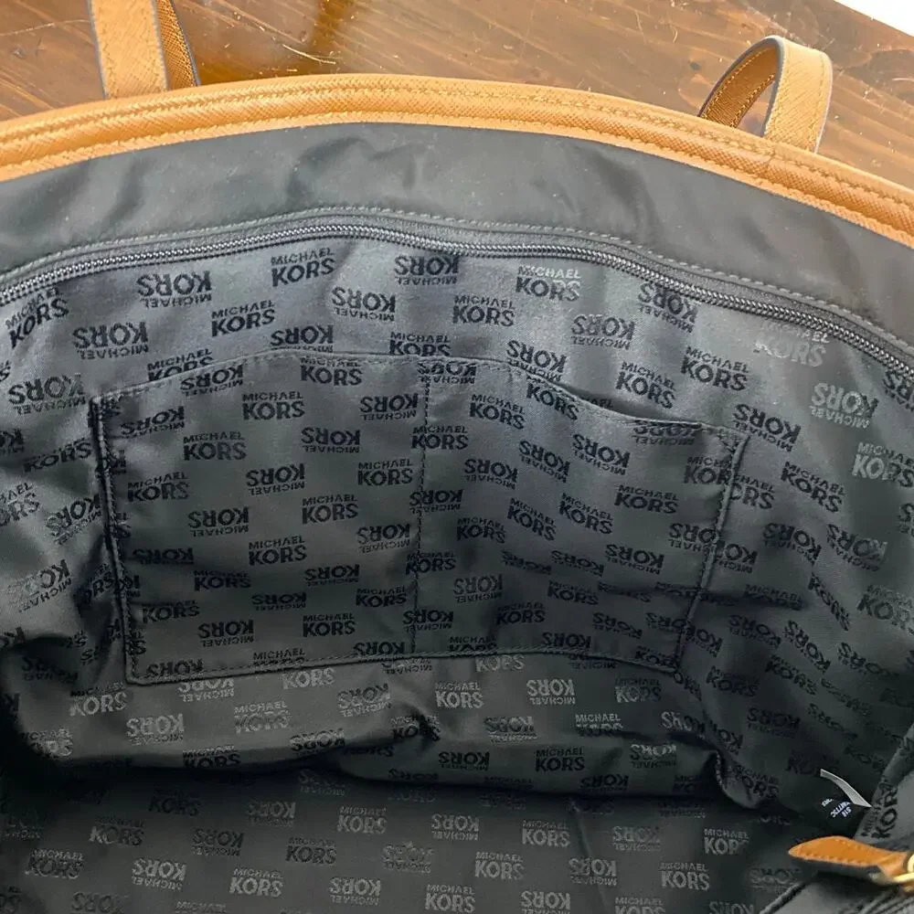Michael Kors Kempton Black Nylon Tote